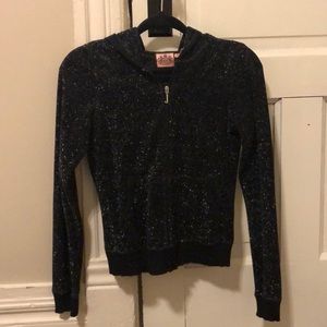 Juicy Velour Shimmery Zip Up
